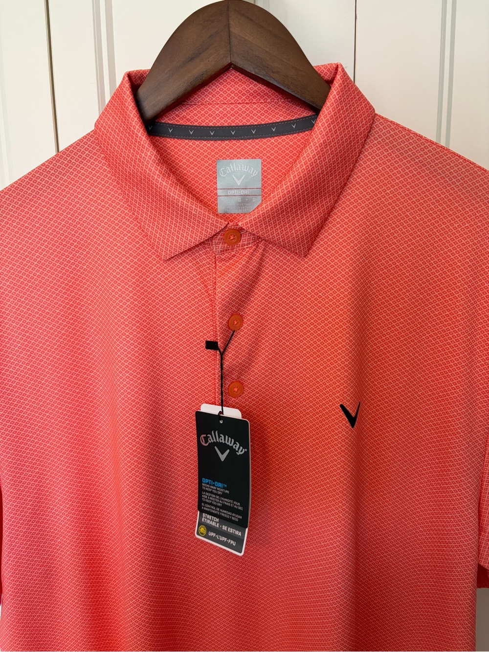 Callaway Men's Coral Performance Golf Polo